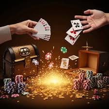 Filipino player enjoying harina plus casino and sports games on mobile phone